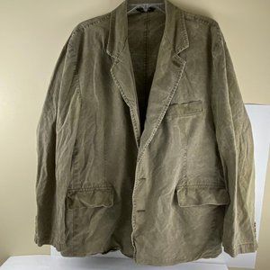 Members Only Cotton Blazer Vintage and Khaki Green